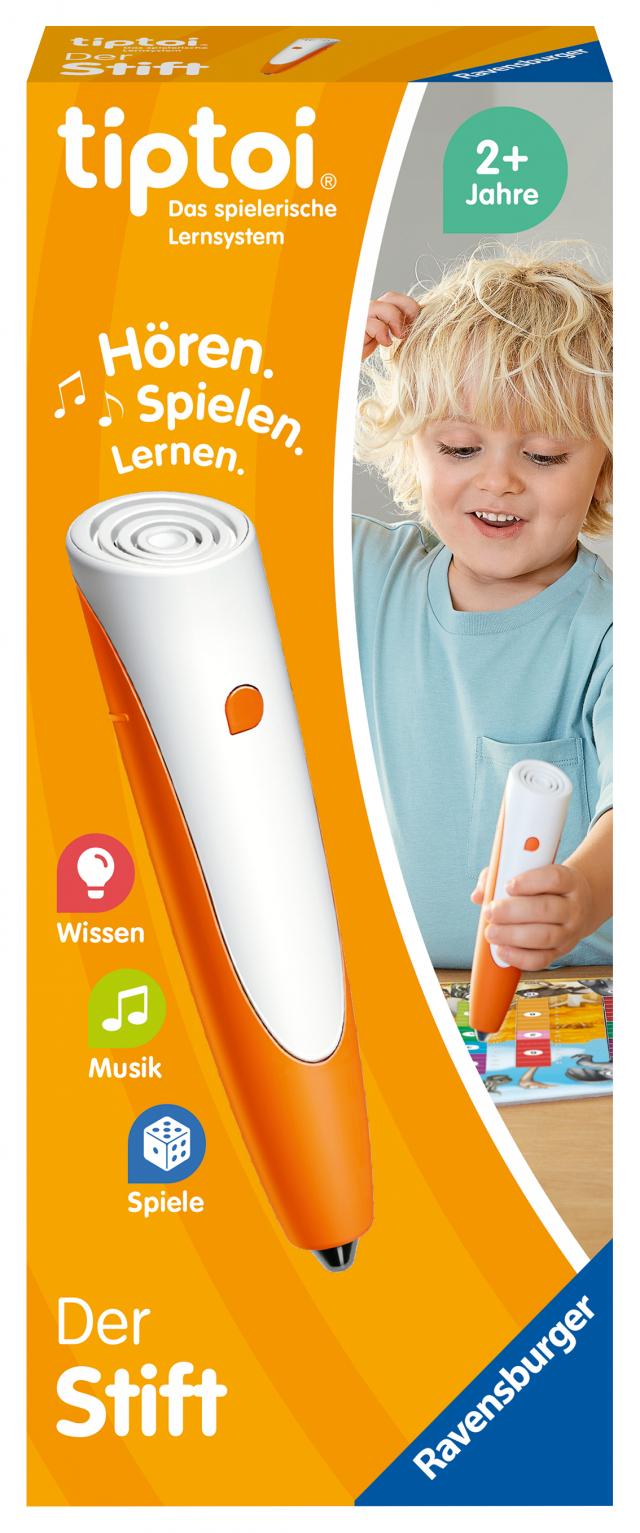 Ravensburger tiptoi Stift 00110 - Das spielerische Lernsystem, Lernspielzeug für Kinder ab 2 Jahren - Der Stift