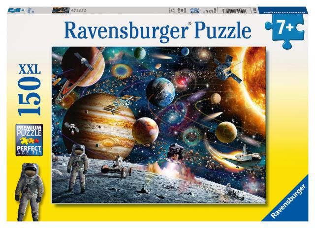 Ravensburger Kinderpuzzle - 10016 Im Weltall - Weltraum-Puzzle für Kinder ab 7 Jahren, mit 150 Teilen im XXL-Format