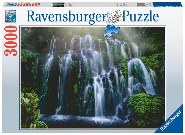 Ravensburger Puzzle 17116 - Wasserfall auf Bali - 3000 Teile Puzzle für Erwachsene und Kinder ab 14 Jahren