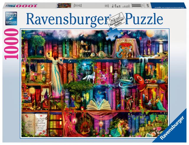 Ravensburger Puzzle 19684 - Magische Märchenstunde - 1000 Teile Puzzle für Erwachsene und Kinder ab 14 Jahren, Detailreiches Fantasy Puzzle