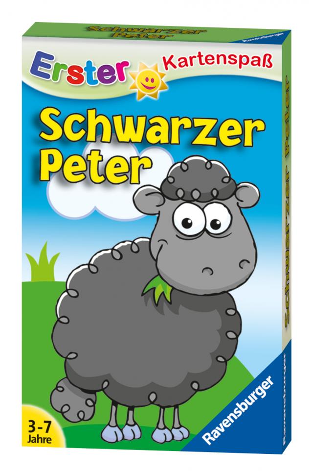 Ravensburger 20432 - Schwarzer Peter - Schaf, Kartenspiele ab 3 Jahren