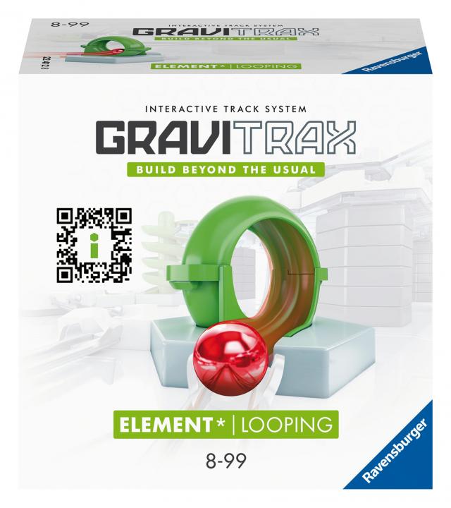 Ravensburger GraviTrax Element Looping 22412 - GraviTrax Erweiterung für deine Kugelbahn - Murmelbahn und Konstruktionsspielzeug ab 8 Jahren, GraviTrax Zubehör kombinierbar mit allen Produkten