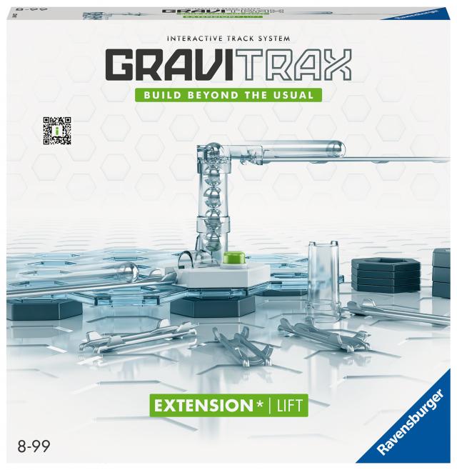 Ravensburger GraviTrax Extension Lift 22419 - GraviTrax Erweiterung für deine Kugelbahn - Murmelbahn und Konstruktionsspielzeug ab 8 Jahren, GraviTrax Zubehör kombinierbar mit allen Produkten