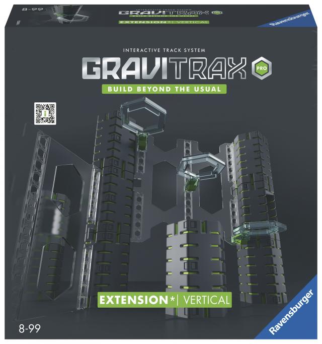 Ravensburger GraviTrax PRO Extension Vertical 22427 - GraviTrax Erweiterung für deine Kugelbahn - Murmelbahn und Konstruktionsspielzeug ab 8 Jahren, GraviTrax Zubehör kombinierbar mit allen Produkten