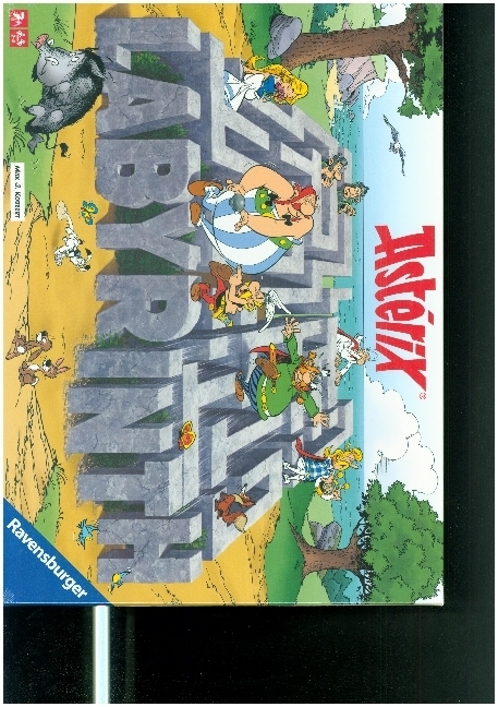Ravensburger 27350 - Asterix Labyrinth - Der Familienspiel-Klassiker für 2-4 Spieler ab 7 Jahren im neuen Asterix Look