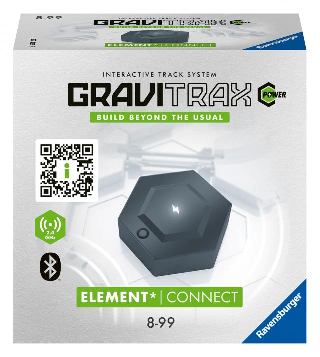 Ravensburger GraviTrax POWER Element Connect 27469 - GraviTrax Erweiterung für deine Kugelbahn - Murmelbahn und Konstruktionsspielzeug ab 8 Jahren, GraviTrax Zubehör kombinierbar mit allen Produkten