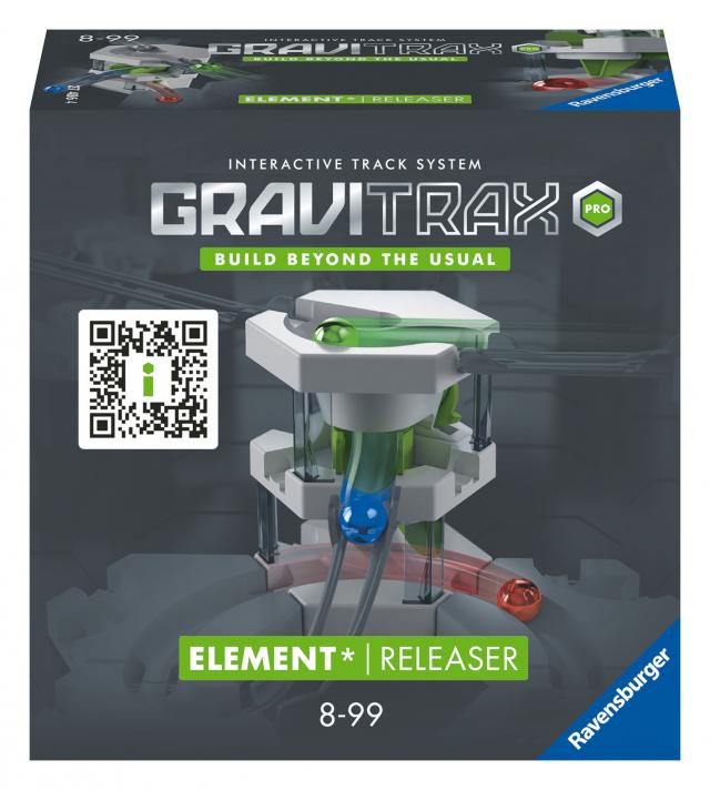 Ravensburger GraviTrax PRO Element Releaser 27486 - GraviTrax Erweiterung für deine Kugelbahn - Murmelbahn und Konstruktionsspielzeug ab 8 Jahren, GraviTrax Zubehör kombinierbar mit allen Produkten