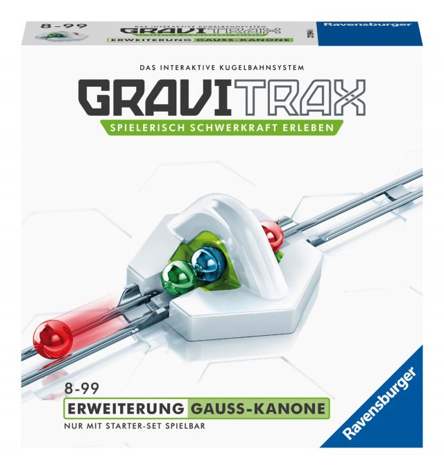 GraviTrax Gauß-Kanone, Erweiterung Das interaktive Kugelbahnsystem. Benötigt das GraviTrax Starterset. NON.