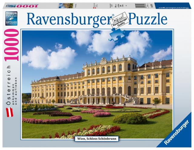 Ravensburger Puzzle 88229 - Schloss Schönbrunn - 1000 Teile Puzzle für Erwachsene und Kinder ab 14 Jahren