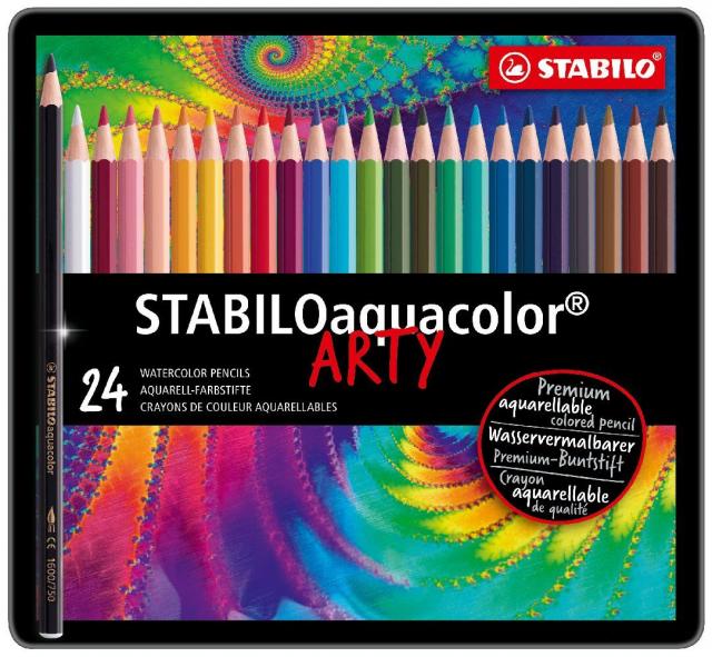 STABILOaquacolor 24er Metalletui ARTY