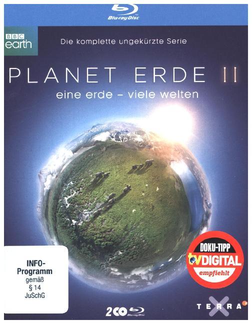 Planet Erde: eine erde - viele welten. Tl.2, 2 Blu-ray