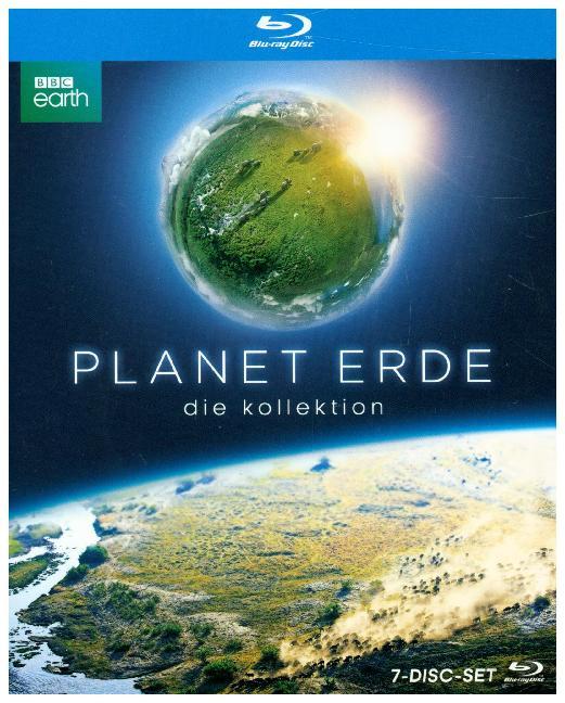 Planet Erde - Die Kollektion, 7 Blu-ray (Limited Edition im edlen Bookpak)