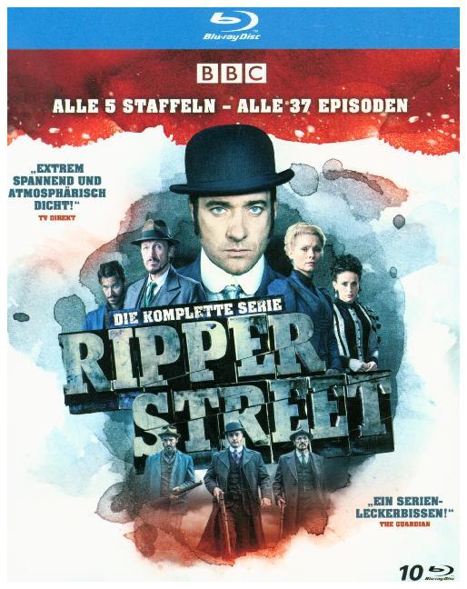 Ripper Street - Die komplette Serie, 10 Blu-ray