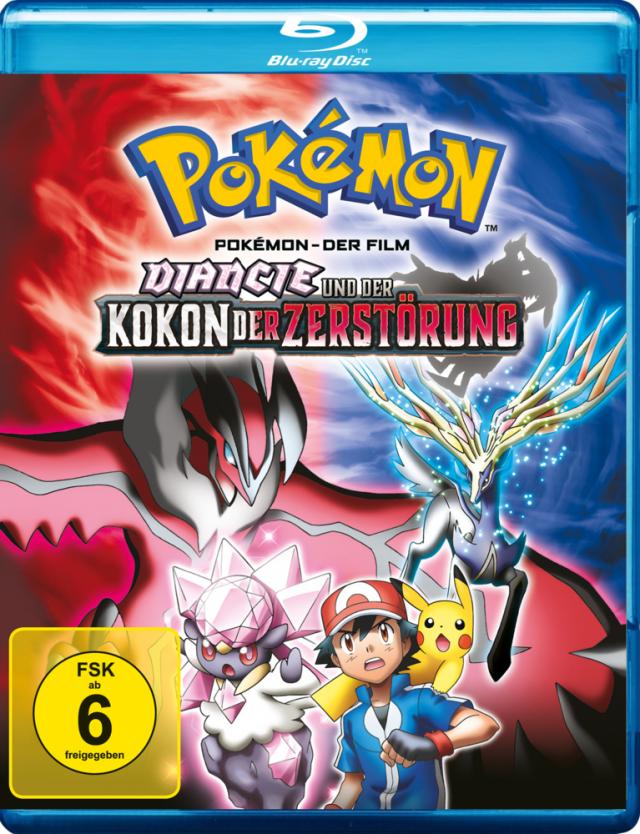 Pokémon - Der Film: Diancie und der Kokon der Zerstörung, 1 Blu-ray