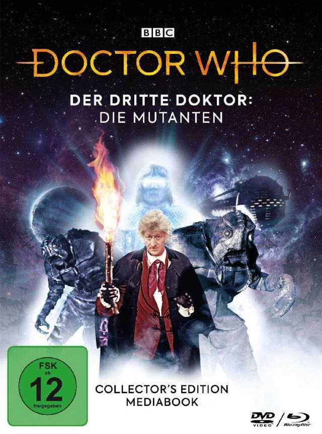 Doctor Who: Der Dritte Doktor - Die Mutanten, 1 Blu-ray + 2 DVDs (Limited Edition)
