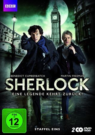Sherlock. Staffel.1, 2 DVDs