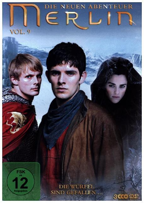 Die neuen Abenteuer von Merlin. Staffel.9, 3 DVDs. Staffel.9, 3 DVD-Video