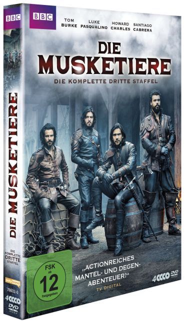 Die Musketiere. Staffel.3, 4 DVD