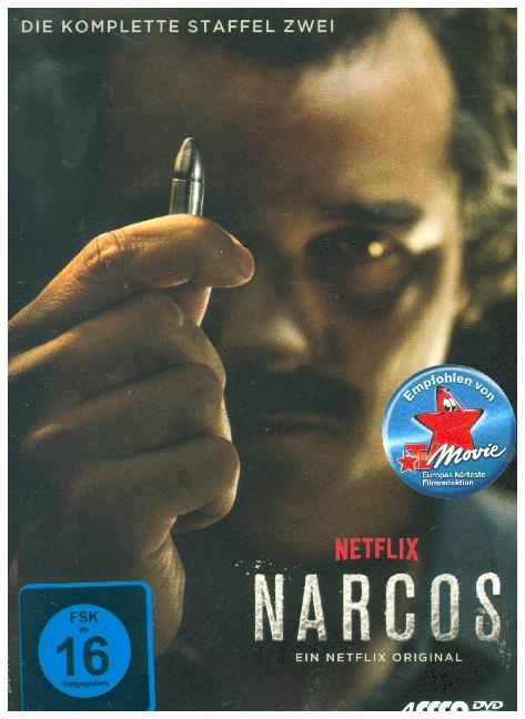 Narcos. Staffel.2, 4 DVD