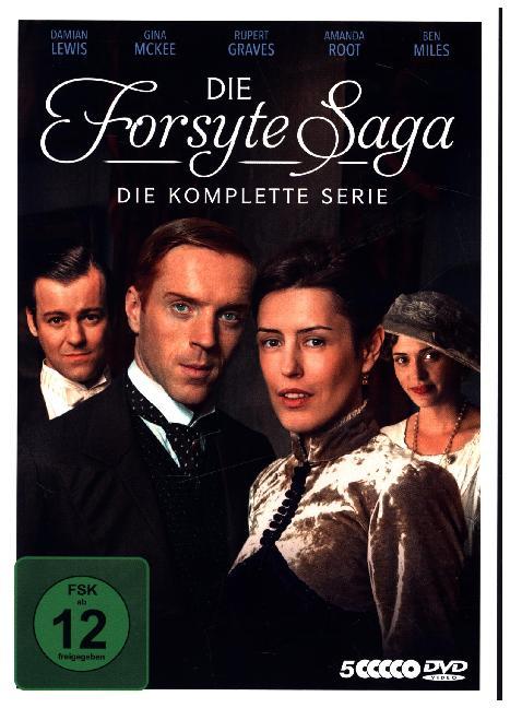 Die Forsyte Saga - Die komplette Serie, 5 DVD (Re-release)