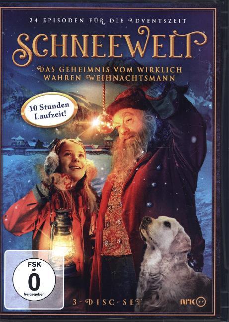 Schneewelt Das Geheimnis vom wirklich wahren Weihnachtsmann, 3 DVD