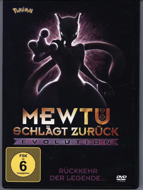 Pokémon: Mewtu schlägt zurück - Evolution, 1 DVD