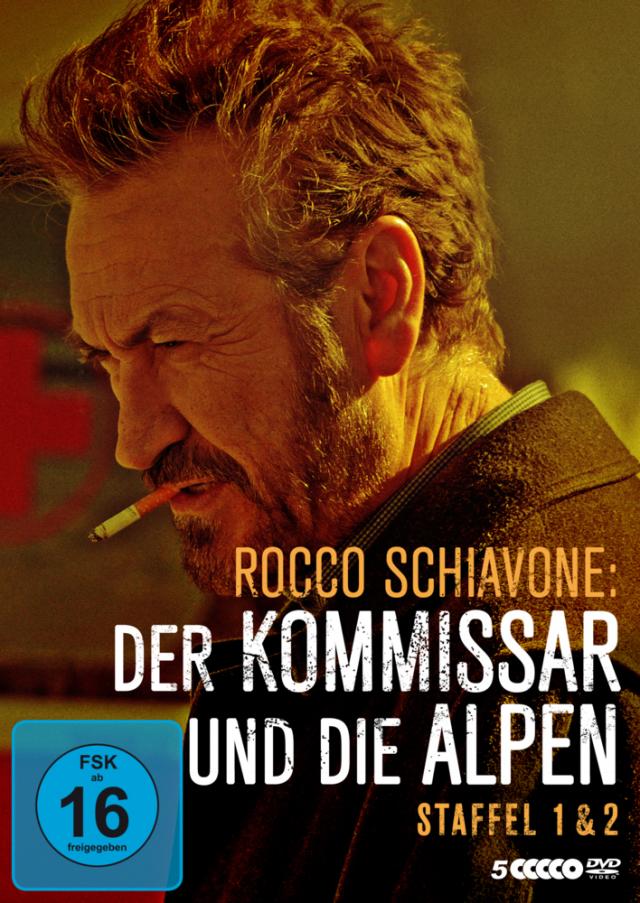 Rocco Schiavone: Der Kommissar und die Alpen. Staffel.1-2, 5 DVD