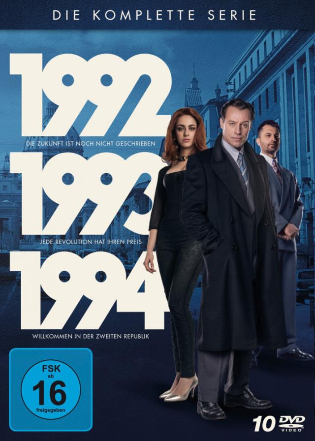 1992-1993-1994 - Die Polit-Trilogie - Die komplette Serie, 10 DVD