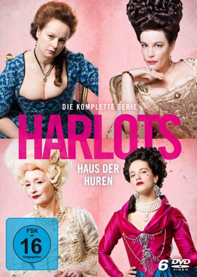 Harlots - Haus der Huren - Die komplette Serie. Staffel.1-3, 6 DVD