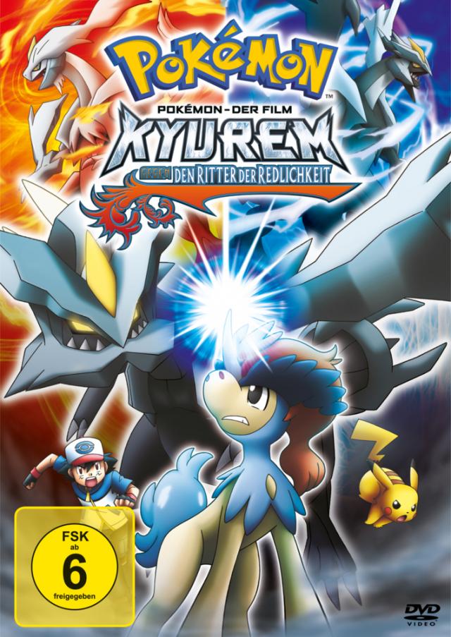 Pokémon 15 - Der Film: Kyurem gegen den Ritter der Redlichkeit. Tl.15, 1 DVD