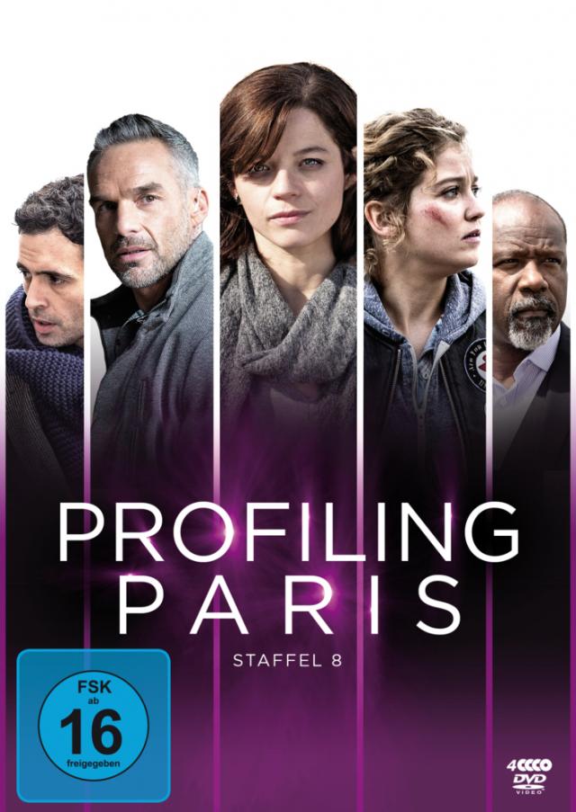 Profiling Paris. Staffel.8, 4 DVD
