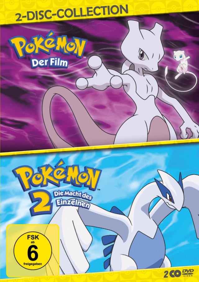 Pokémon - Der Film / Pokémon 2 - 2-Movie-Box, 2 DVD