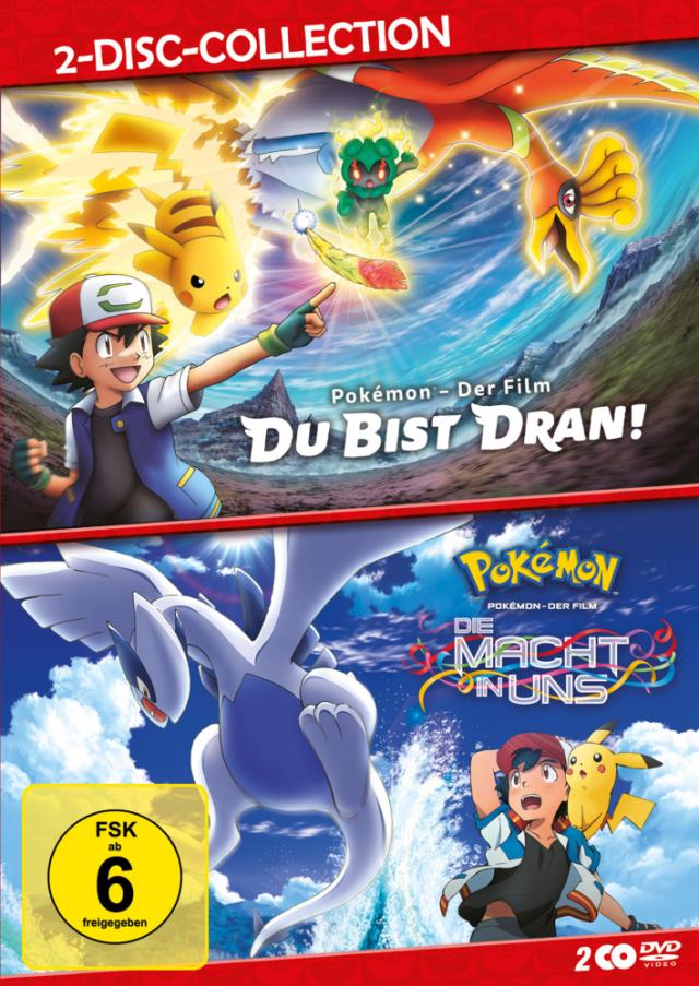 Pokémon: Du bist dran! / Pokémon: Die Macht in uns - 2-Movie-Box, 2 DVD