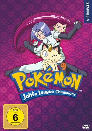 Pokémon - Die Johto Liga Champions. Staffel.4, 7 DVD