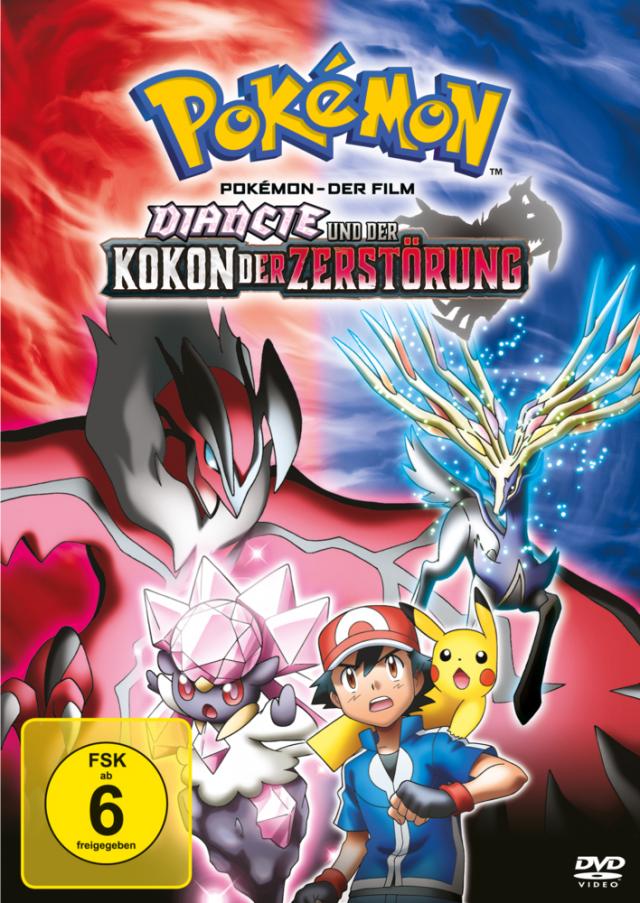 Pokémon - Der Film: Diancie und der Kokon der Zerstörung, 1 DVD, 1 DVD-Video