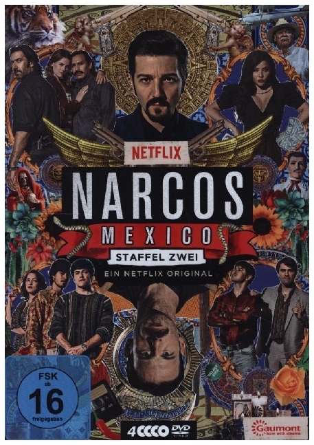 Narcos: Mexico. Staffel.2, 4 DVDs