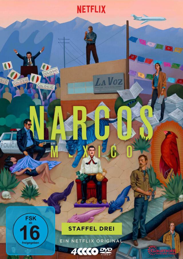 NARCOS: MEXICO. Staffel.3, 4 DVD