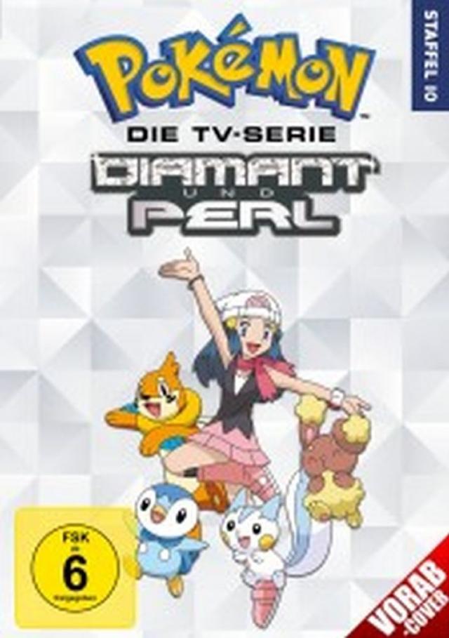Pokémon - Die TV-Serie: Diamant und Perl. Staffel.10, 6 DVD