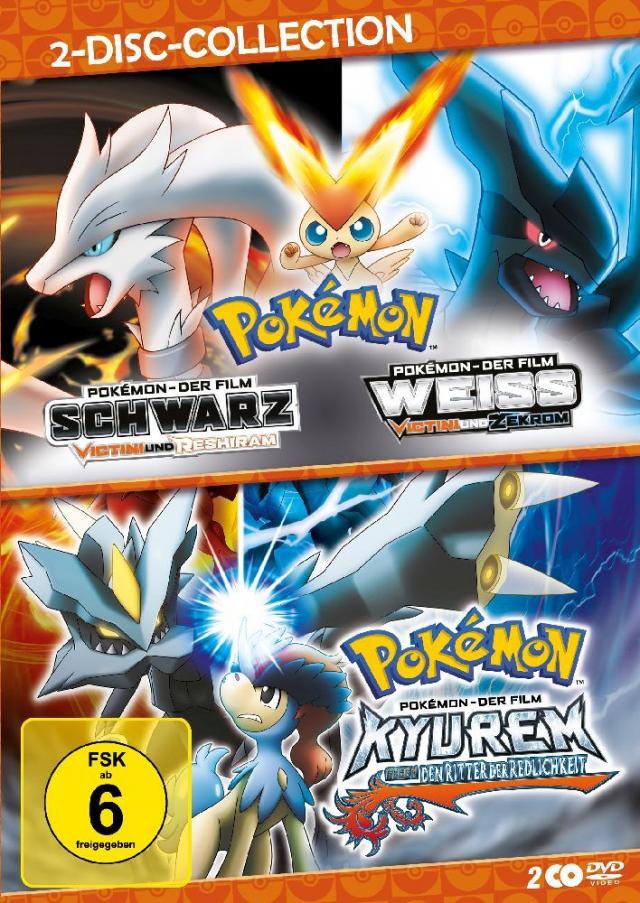 Pokémon - Schwarz Weiß / Kyurem gegen den Ritter der Redlichkeit, 2 DVD (Limited Edition)