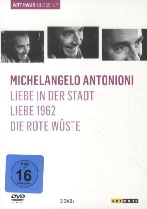 Michelangelo Antonioni, 3 DVDs