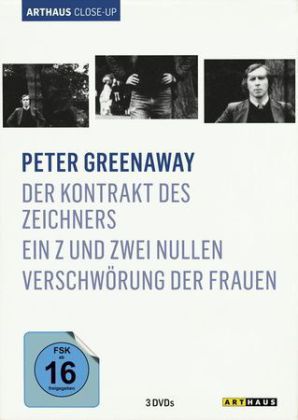 Peter Greenaway, 3 DVDs, 3 DVD-Video
