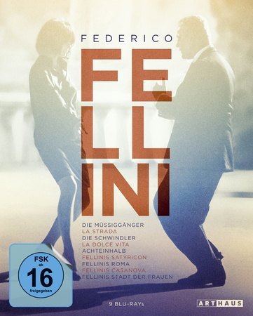 Federico Fellini Edition, 9 Blu-ray, 9 Blu Ray Disc