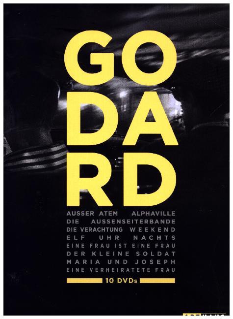Best of Jean-Luc Godard, 10 DVDs, 10 DVD-Video