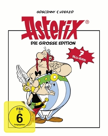Die große Asterix Edition, 7 Blu-rays