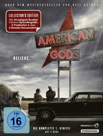 American Gods, 4 DVDs (Collector's Edition)