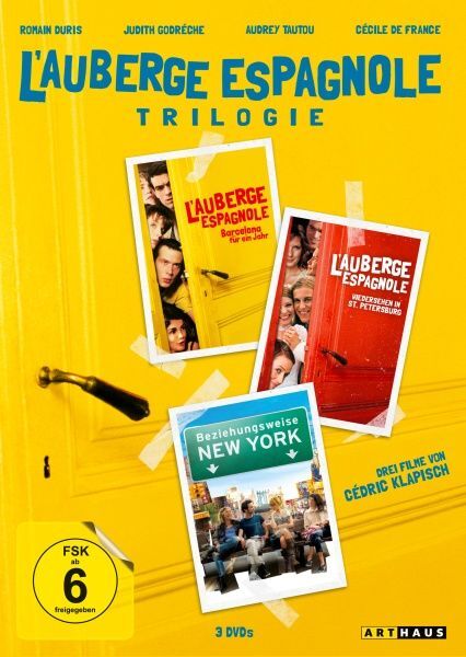L'Auberge espagnole - Die Trilogie, 3 DVD