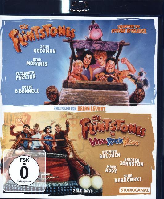 Flintstones - Familie Feuerstein / Die Flintstones in Viva Rock Vegas, 1 Blu-ray