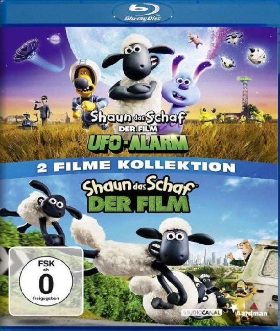 Shaun das Schaf - Der Film: 1 & 2, 2 Blu-ray