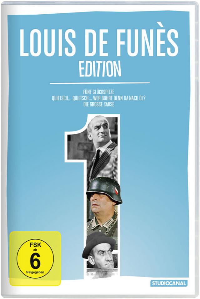 Louis de Funès Edition 1, 3 DVD