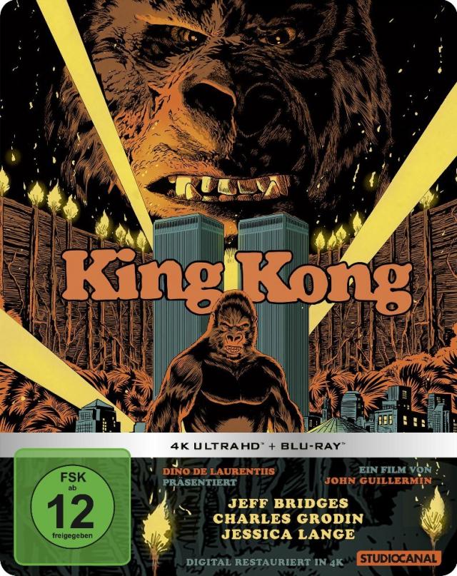 King Kong 4K, 1 UHD-Blu-ray + 1 Blu-ray (Limited Steelbook Edition)